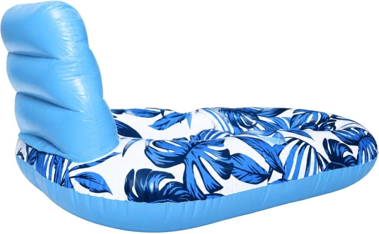 Bequeme Rückenlehne für Entspannung auf dem Wasser