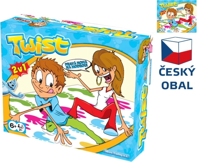 Gesellschaftsspiel Twister für Kinder ab 6 Jahren