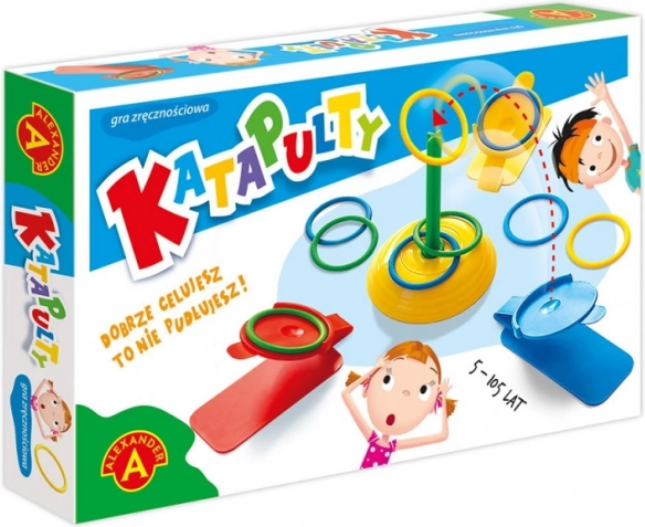 Katapulty – familiäres Geschicklichkeitsspiel von Alexander