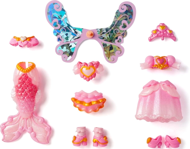 3-in-1-Verkleidungen: Prinzessin, Fee, Meerjungfrau