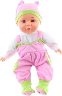 Sprechende Babypuppe 30 cm – rosa Outfit