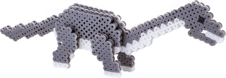 Fertige 3D-Brontosaurus-Figur