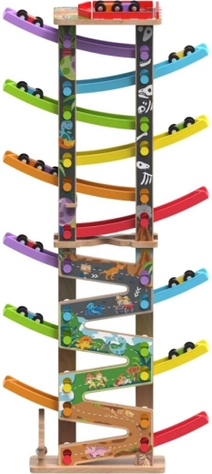 2Kids Toys große Rennbahn mit 12 Rampen