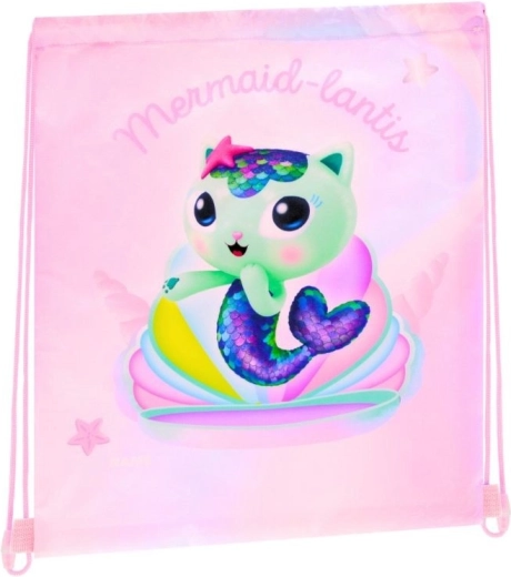 Sportbeutel/Rucksack Gabby's Dollhouse mit MerCat-Motiv