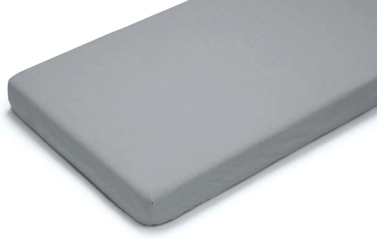 Petite&Mars Spannjersey-Bettlaken Soft Dream 120 × 60 cm grau