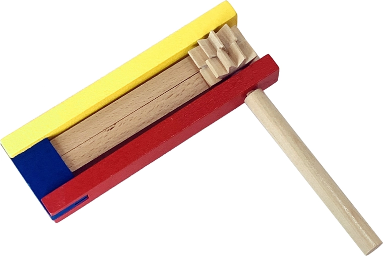 Babu Holzratsche für Kinder