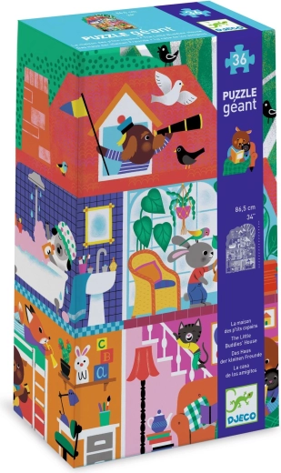 Djeco gigantisches Puzzle Häuschen