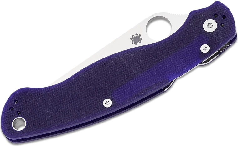 Ergonomischer G10-Griff und vierfach umsetzbarer Clip