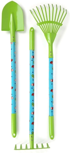 Robuste Metallwerkzeuge in Kindergröße