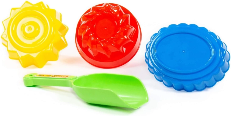 Sandförmchen-Set mit Schaufel