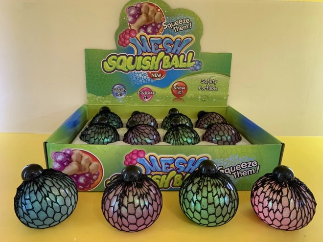 Quetschball im Netz