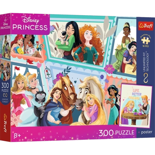 300 Teile mit Disney-Prinzessinnen-Motiv