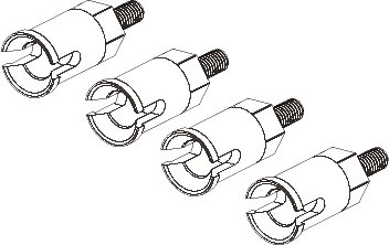 Achssatz Z18 – 4 Stück