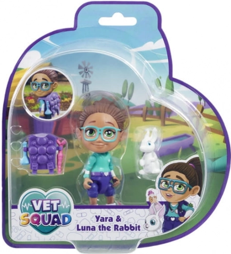 Puppe Yara und Häschen Luna – SUPER VET SQUAD von Goliath Games