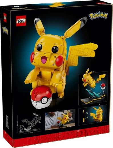 Ikonisches Ausstellungsmodell Pikachu mit Pokéball