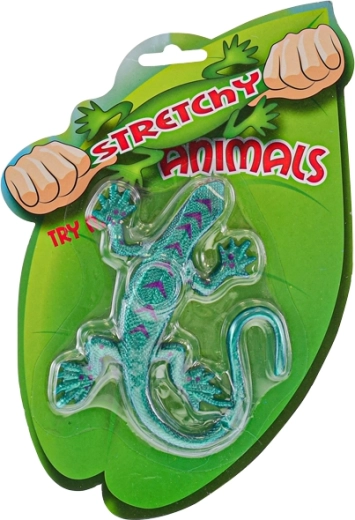 Dehnbare Eidechse für sensorisches Spiel