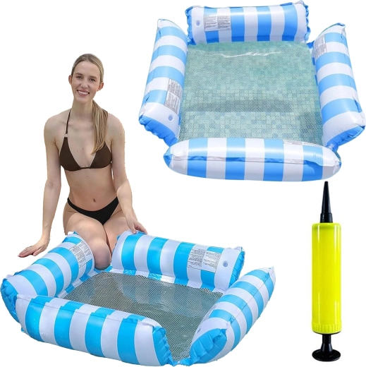 Aufblasbare Wasser-Schaukel-Liege für Pool und Strand