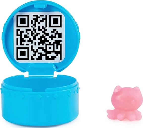 Katzenpost mit Überraschung und QR-Code