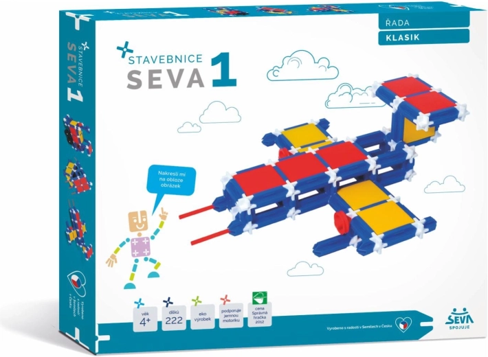 Bausatz SEVA Klassik 1 – 222 Teile