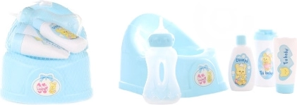 Töpfchen für Puppen – blau