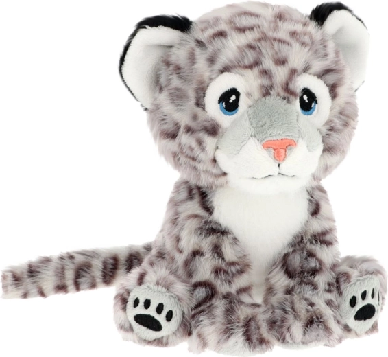 Keel Toys Keeleco Schneeleopard – Eco-Plüschtier 14 cm