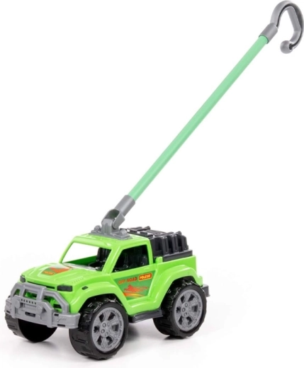 Leichtes Führen dank langem, abnehmbarem Griff