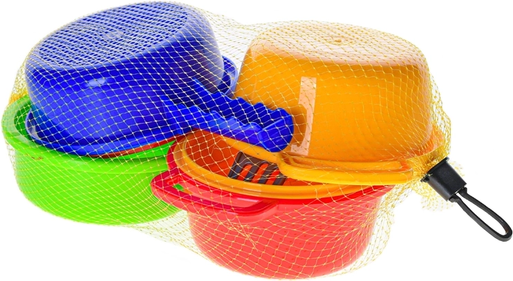 Praktische Netzverpackung für Reisen und Aufräumen