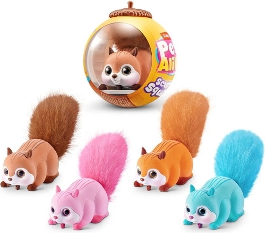 Interaktives Plüsch-Eichhörnchen ZURU Pets Alive Scurry’n Squirrel - 1 Stück