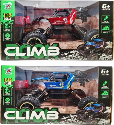 Geländegängiges RC-Auto mit Fernbedienung und wiederaufladbarem Akku