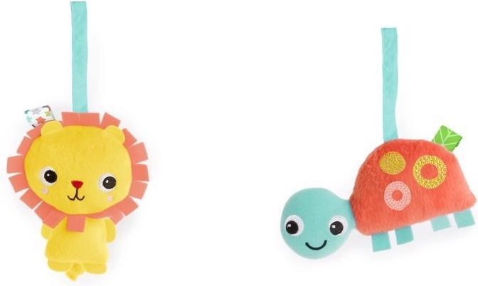 Spielspaß mit Taggies und Spielbügel