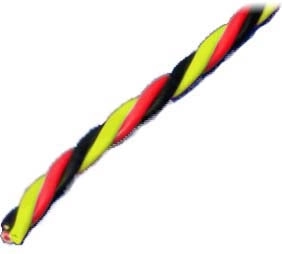Dreiadriges verdrilltes Servokabel Hitec 3 × 0,33 mm - 1 m