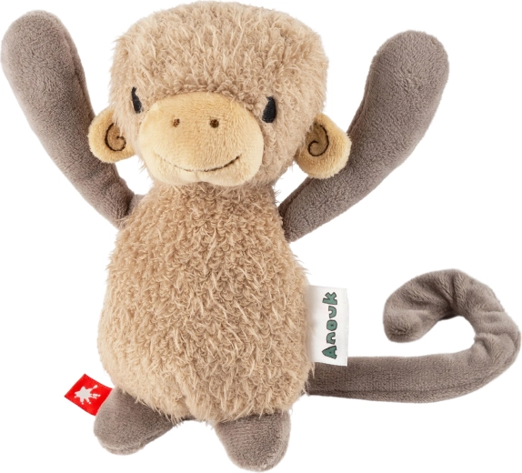Sigikid Plüsch-Erstkuscheltier Affi Äffchen