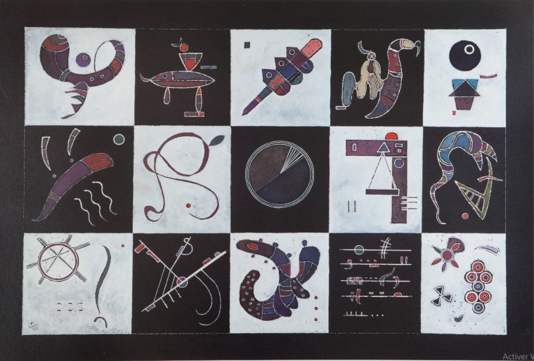 Bluebird Puzzle Quinze – Fünfzehn (1959), 1000 Teile