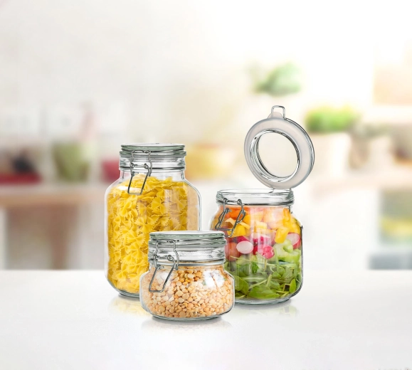 Transparentes Glas für sofortigen Überblick