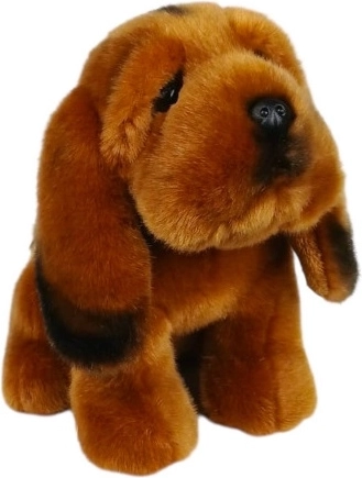 Plüschhund des Heiligen Hubertus 19 cm