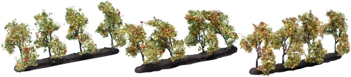 Noch Apfelbaum mit Früchten 3,5 cm (12 Stk.)
