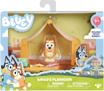 Bluey Mini-Spielzimmer mit Bingo-Figur