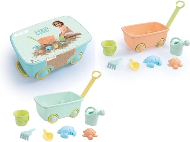 Dolu Strandwagen mit Sandspiel-Set