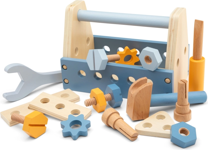Holz-Werkzeugset für kleine Tüftler