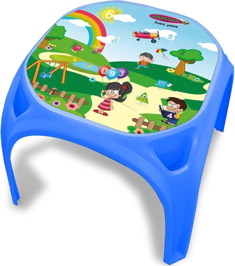 Farbenfroher Aufdruck, der Kinder begeistert