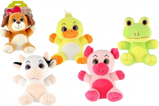 Plüschtier mit großen Augen 18 cm – 5 Varianten