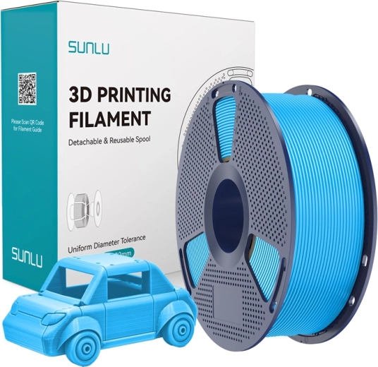 Sunlu PETG-Filament azurblau