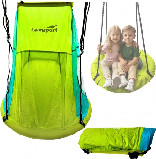 Grünes Nest-Schaukelzelt