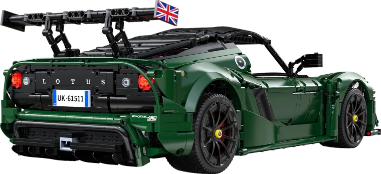 Ikonisches LOTUS-Design im Maßstab 1:8