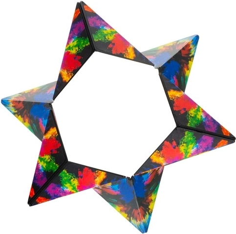 Kräftige Farben und Kaleidoskop-Effekt