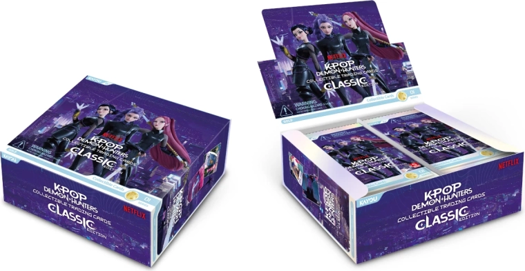 K-pop Demon Hunters Classic Edition Sammelkarten Booster-Box (20 Packs)
