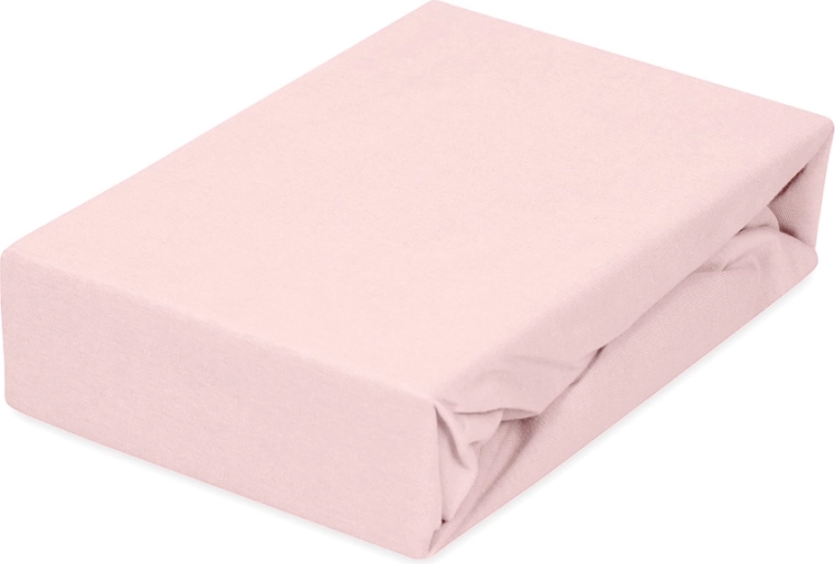 Babymatex wasserdichtes Jersey-Spannbettlaken 70 × 140 cm rosa