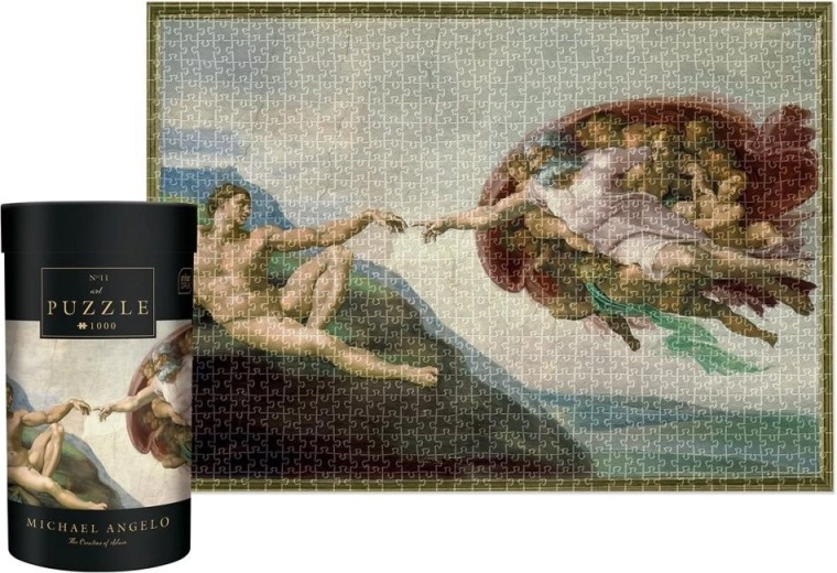 Puzzle Die Erschaffung Adams 1000 Teile – Kunst INTERDRUK