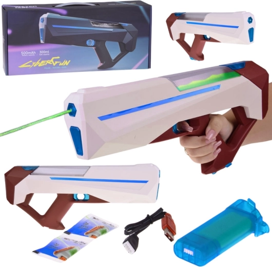 Elektrische Wasserpistole mit großer Reichweite, wiederaufladbar