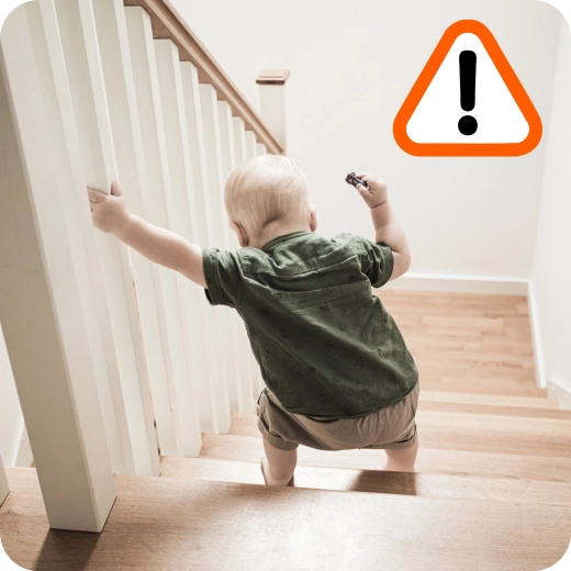 Schutz an Treppen und in Durchgängen